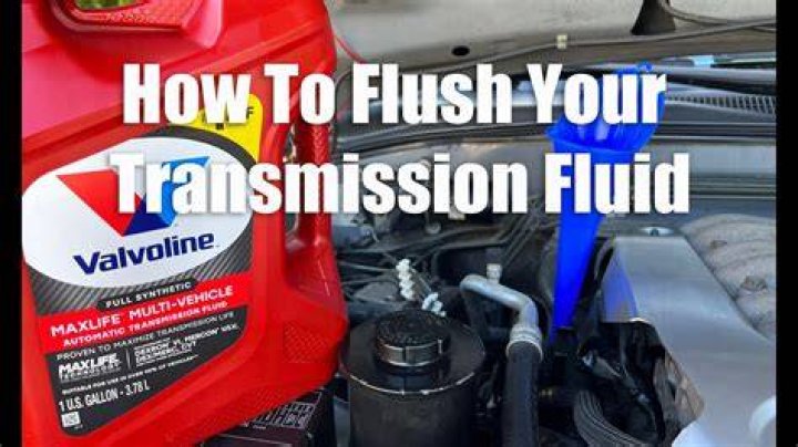 How do you flush a transmission without a machine?
