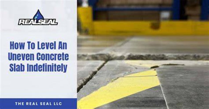How do you level a uneven concrete wall?