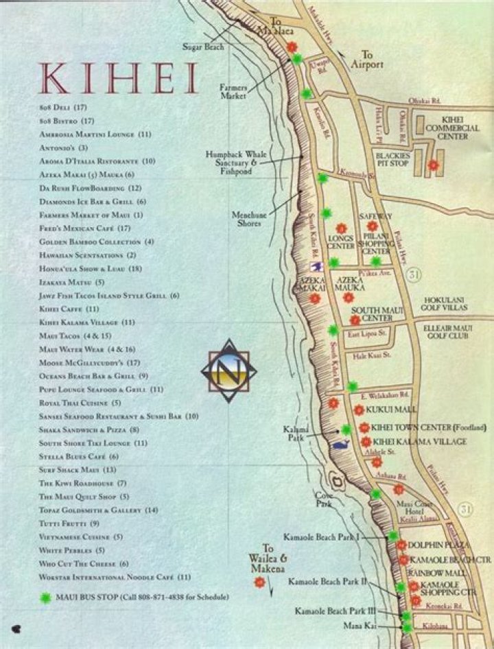 What is the zip code for Kihei Maui?